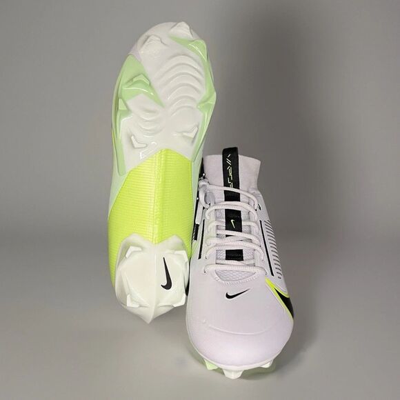 Nike Vapor Edge Pro 360 2 Football Cleats Pure Platinum Black DA545600 Size 11.5 main image 7